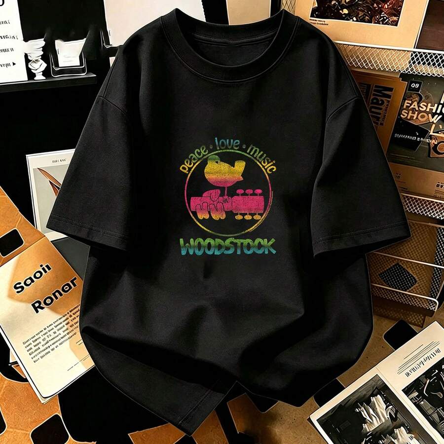 Women T-Shirts - Black - View 1