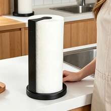 Stainless Steel Kitchen Paper Towel Holder With Weighted Base - Heavy-Duty Countertop Organizer, Space-Saving Design, Suitable For Paper Towels, Toilet Paper, And Kitchen Paper Towel Holders. A Modern Kitchen Essential. - Multicolor - View 11
