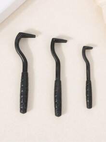 3pcs Pet Tick Removal Tool Set, Flea Removal Hook, Dog & Cat Grooming Tools - Multicolor - View 10