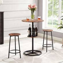 Outdoor Dining Tables - Brown - View 10