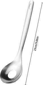 2Pcs Cactus Peeler Spoon, Stainless Steel Rice Meat Dumplings Spoon Squeezing Meatball Artifact Kitchen Tools, Peelers, Graters, Peelers And Slicers - White - View 2