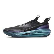 Anta Chasing Light | Nitrogen Technology Basketball Shoes, Anti-Slip, Wear-Resistant, Shock-Absorbing, Breathable, Professional Low-Top Sports Shoes For Men - Black/Blue-4 - View 6