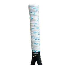 1pc Self-Adhesive Anti-Slip Grip Tape, Suitable For Badminton And Tennis Rackets, Shock-Absorbing Fishing Rod Handle Cover, Artificial Leather Tennis Racket Handle Cover - Black & White (Random Pattern) - Multicolor - View 9