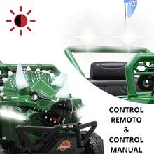 Joykoo Kids Electric Vehicles - Green - View 2