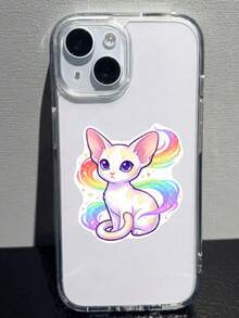 50 Buah Stiker Kertas Kucing Galaksi Pelangi, Stiker Kucing Pelangi Nebula Lucu untuk Perencana, Buku Catatan, Casing Ponsel & Kerajinan Estetika Galaksi yang Menawan, Dekorasi Kembali ke Sekolah - MultiWarna - View 5