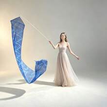 3 Meters Chiffon Dance Flag, Gift For Girlfriend - D - View 3