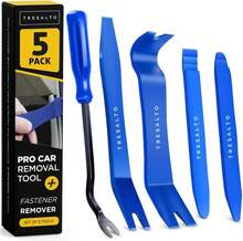 Tresalto Auto Trim Removal Tool Kit - 5 Piece Set For Dash, Door Panel, Clip Remover - Scratch-Resist Nylon Pry Tools For Interior Car Trims Work - ColorA - View 1