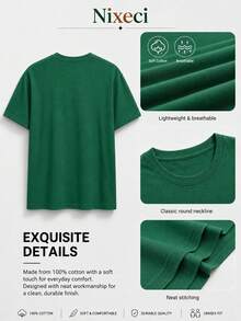 Women T-Shirts - 墨綠色 - 查看 2