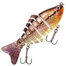 HENGJIA 1件 9.7CM-15G 多節沉水仿生路亞,適用淡水與鹹水鱒魚及鱸魚釣魚 - 彩色 - 查看 8