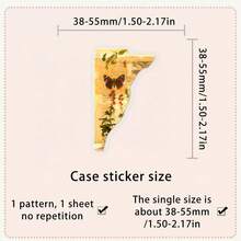 50pcs Vintage Mixed Paper Stickers, Waterproof Retro Floral & Antique Pattern Stickers, Suitable For DIY Scrapbooking, Notebooks And Daily Items Personalized Decoration - A - View 8