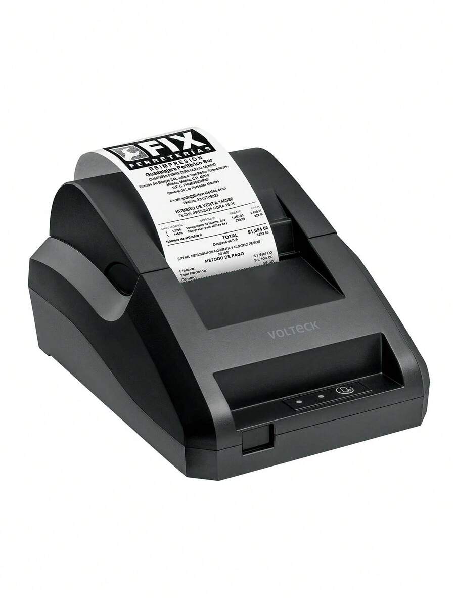 58mm Thermal Receipt Printer, USB + Bluetooth, Manual Cut, Barcode And QR Code Printing - View 1