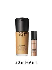 MAC [Bundle] Studio Fix Fluid SPF 15 Foundation C45 30 Ml + Pro Longwear Concealer NW35 9 Ml - C45+NW35 - View 2