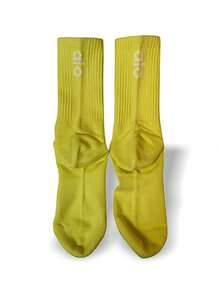 Alo Yoga Socks & Shorts 2 Pieces Set Lightweight Breathable - Yellow+White/black - View 2
