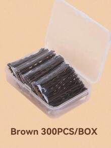 150pcs Solid Color Straight Bob Hair Clips, Suitable For Daily Use And Perming/Dyeing, Summer Beach Travel Essential, Halloween Gold Hair Accessories - Black - View 29