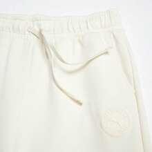 Puma Women's Sports Casual Knitted Long Pants With Drawstring And Cuffed Hem, Spring/Autumn Style, 62788465 - Off White - View 3