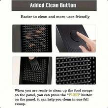 [Black Vegetable Slicer] 16-In-1 Multi-Functional Vegetable Chopper, Professional Onion Dicer, Kitchen Food Slicer And Dicer With 8 Replaceable Blades & Storage Container, Ideal Gift For Kitchen Lovers - Black - View 8