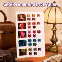 Beetles 25 Colors Fall Gel Nail Polish Set, Fall Passage Collection, Burgundy, Brown & Orange Gel Polish With Base Coat, Glossy & Matte Top Coat, Soak Off UV LED - 25 Colors Fall Passage - 查看 3