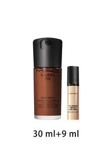 MAC [حزمة] كريم أساس سائل ستوديو فيكس SPF 15 NC63 30 مل + كونسيلر برو لونج وير NC30 9 مل - NC63+NC30 - مشاهدة 2