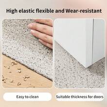 1pc Vintage Graphic Quote Wire Loop Doormat, Anti-Slip Waterproof Dust-Resistant Entrance Rug, Easy-To-Clean Floor Mat For Indoor Entryway & Porch - Brown - View 6