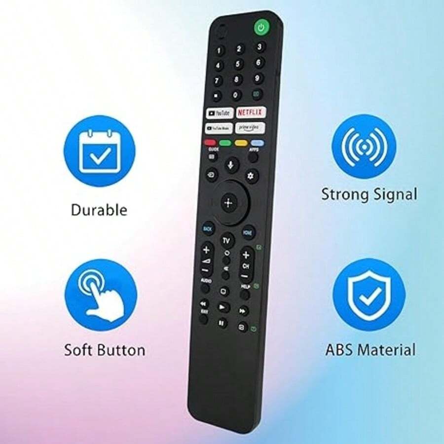 IR RMF-TX520P Universal Smart TV Remote Control Compatible With KD-65X80J 75X80J 85X80J XR-55A80J 65A80J - View 1