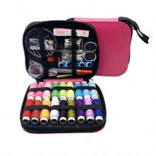 Sewing Kit, Equipped With Full Set Of Sewing Accessories. Portable Emergency Repair Tool Kit, Suitable For Adults, Perfect For Travel And Dorm Use. Includes Spools, Sewing Needles, Scissors And Measuring Tape, Essential Item For Daily Outings. - Sewing Kit - View 3