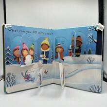 Q&A Three-Dimensional Learning Material | Cardboard Material, Foldable Inner Pages, Cognitive Enlightenment, Language Development, Fun Illustrations, Sturdy Structure, Perfect For Halloween, Christmas Gift - Multicolor - View 5