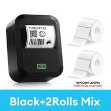 Impresora Térmica Mini Marklife X2 Bluetooth Inalámbrica Máquina de Etiquetas Adhesivas para Escuela Oficina Pequeño Negocio Impresora Multifuncional con iOS y Android - Multicolor - Ver 9