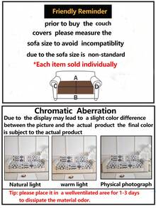 1pc All-Season Universal Sofa Cover, Modern Minimalist Non-Slip Sofa Seat Cushion Cover, Dust-Proof, Dirt-Resistant, Machine Washable, Hand Washable, Fresh Fashionable Soft Non-Fading Non-Shedding Sofa Cover Cloth, Bedroom Decor, Pet-Friendly Protective Cover, Adjustable Corner Sofa Cover Suitable For Bedroom, Office, Living Room, Combination Furniture, L-Shaped Sofa And 1234-Seater Sofa - Grey - View 5