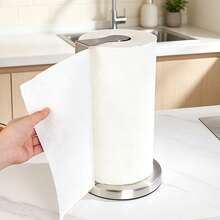 Stainless Steel Kitchen Paper Towel Holder With Weighted Base - Heavy-Duty Countertop Organizer, Space-Saving Design, Suitable For Paper Towels, Toilet Paper, And Kitchen Paper Towel Holders. A Modern Kitchen Essential. - Multicolor - View 10