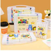 Bộ bút marker acrylic 12 cái/80 cái, mực màu, lớp phủ đục, bút vẽ nghệ thuật cho học sinh - Bút lông acrylic - Xem 5