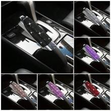 1件裝汽車手煞車蓋與排檔桿套,水鑽水晶裝飾汽車內飾配件,適合女性,汽車配件(注意:尺寸不適用於所有車型) - A - 查看 11
