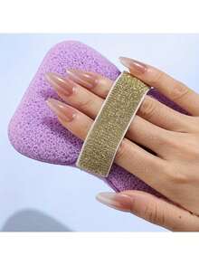 1/2pcs Soap Storage Bag With Bath Sponge: Rich Foam Shower Mesh, Gentle Exfoliation And Lathering - Multicolor - View 4