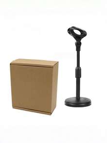 1pc Adjustable Desktop Phone & Tablet Stand, Gaming Live Streaming Recording Base, Compatible With Switch Air 4-10 Inch Devices, Cute Mini Desktop Decor Accessory, Ideal For Women Home Office Daily Use - Retractable Stand - View 11