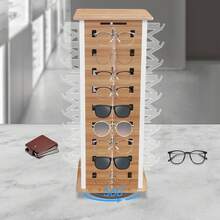 YUNRUX حامل نظارات شمسية دوار، حامل نظارات، رف تخزين نظارات شمسية - 1PC - مشاهدة 10