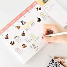 502 Pcs/Roll Halloween Element Animal Pattern Stickers, 10 Assorted Styles, Gift Wrapping Labels, Scrapbooking Stickers, Planner Gift Wrapping, Paper Craft Decoration, Party Gifts, Gift Box Decoration And Reward Stickers - Multicolor - View 8
