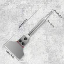 300x100mm Metallmeißel, SDS-Plus-kompatibel Mit Robusten Legierungsklingen & Rutschfestem Griff – Effizientes Entfernen Von Klebstoffen, Farbe, Rost & Schweißspritzern, Ideal Für Fliesenentfernung, Renovierung & Professionellen Baueinsatz - A - Übersicht 4