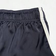 Adidas Women's Classic Retro Comfortable Sports Casual Drawstring Shorts JC8895, Summer - Dark Blue - View 4