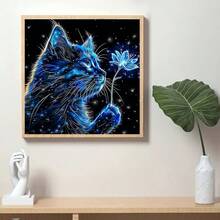1pc DIY 5D Diamond Painting Kit, Suitable For Adults And Beginners, Craft Supplies, Applicable For Living Room, Bedroom, Office, Wall Decor Art - round diamond - View 5