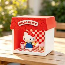 Miniso Hello Kitty Fun House Series Mini Box Pro+, Model Rakitan Adegan Halus dengan Detail yang Baik, Set Ruangan Miniatur, Ornamen Pajangan Meja yang Indah, Mainan Rakitan IP Sanrio Klasik untuk Koleksi (Pengiriman Acak 1 Buah) - MultiWarna - View 4