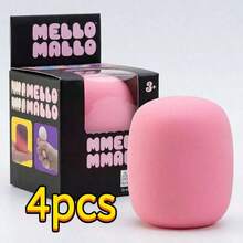 1PC-2026 New Nee Dohs Needo Marshmallow Color-Changing Cylindrical Marshmallow Maltose, Squeeze Marshmallow Maltose Stress Relief Toy, Stress Relief Toy - Multicolor - View 10