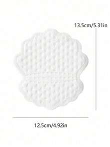 10/20/40/50/60/80/90/100pcs Disposable Non-Woven Underarm Sweat Pads, Simple White Invisible Sweat-Absorbing Liners, Long-Lasting Effective Sweat Protection, Thin Hidden Design, Comfortable Underarm Wear, Unisex - Multicolor - View 4