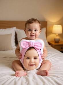 1pc Customizable Photo Pillow With Shower Cap Head Cover Design, Personalized Fun Couple Photo Pillow - Custom Double-Sided Printed Photo, Soft And Interesting Fabric, Ideal Gift For Birthday And Holiday - Upload Photo Customization a - View 3
