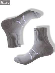 Sports Outdoor 1 Pair Of Spring/Summer Professional Marathon Running Fitness Four-Season Pressure Sports Socks With Mid-Calf Massage Soles Cycling Socks For Men And Women - Multicolor - View 13