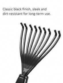 4pcs Mini Hair Comb Cleaner Set - Portable Comb Cleaning Tool, Easily Remove Hair And Dust, Professional Hair Care Accessory, Suitable For Home And Salon - Black - View 6
