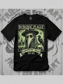 Men T-Shirts - Black - View 1