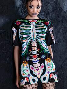 Women T-Shirts - Black - View 6