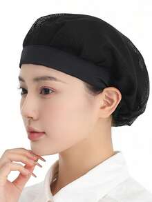 3pcs/1pc Topi Koki Pria/Wanita, Topi Koki Masak yang Dapat Diatur, Penutup Rambut Kering Kamar Mandi, Topi Koki Masak Dapur yang Dapat Digunakan Kembali - Dapat Digunakan Kembali & Dapat Dicuci - MultiWarna - View 5
