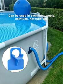 1 Set Swimming Pool Hose Fixing Bracket, Suitable For In-Ground Pool Hose, Prevents Hose Bending And Sagging, Universal Pool Accessory, Ensures Hose Fixation - Multicolor - View 4