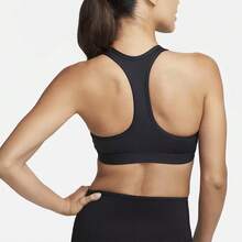 Nike Women's Casual Yoga Fitness Supportive Quick-Dry Comfortable Sports Bra - Black - View 3