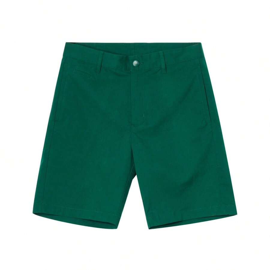 Adidas Spring/Summer Men's Fashion Minimalist Comfortable Golf Sports Casual Straight Leg Shorts IN4259 - Forest Green - View 1